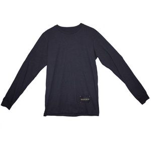 Stripped Charcoal Long Sleeve